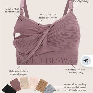 Sublime Nursing and hands free pumping bra-Kindred Bravely